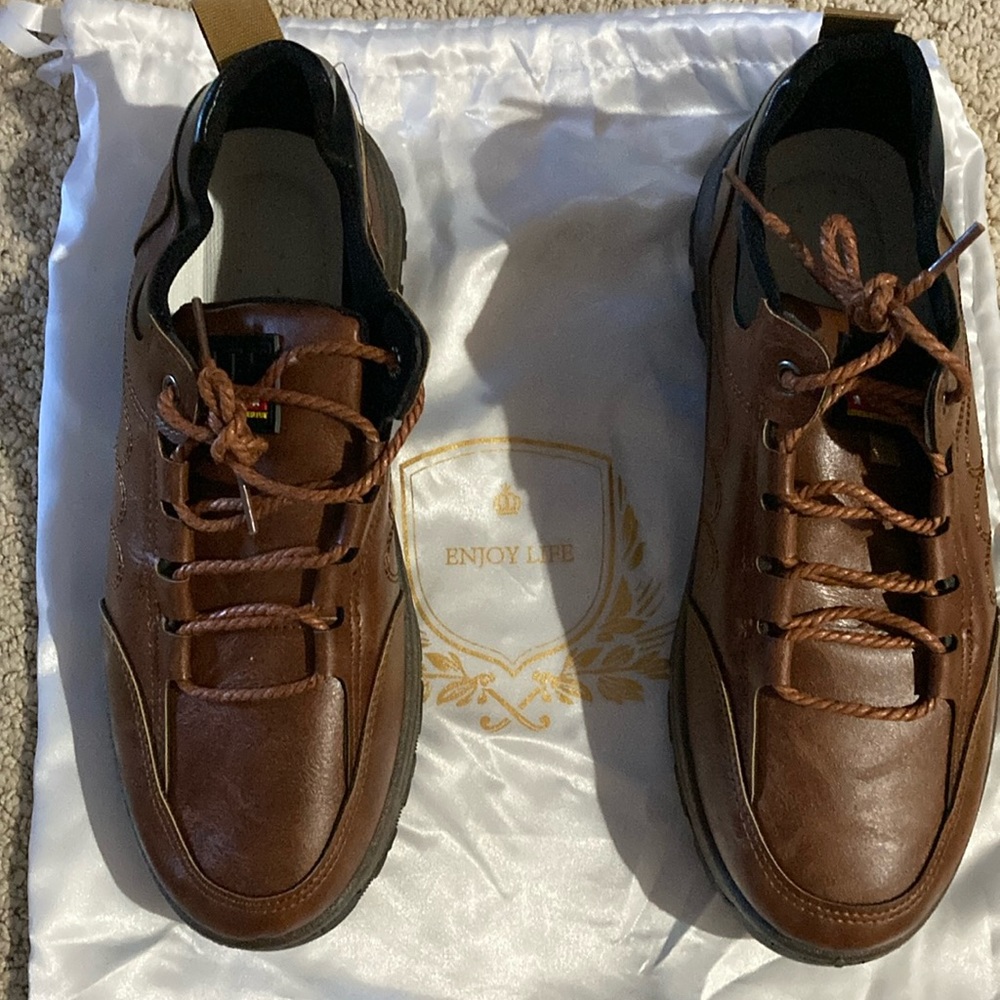 NWOT HTF Brown shoes -Men’s 43 / 10.5